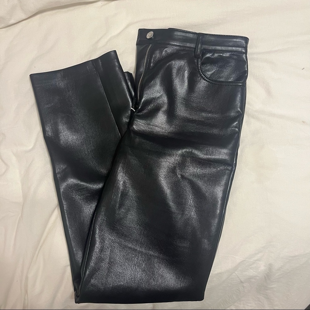 Aritzia Melina leather pants